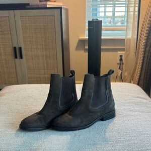 Thursday Boots Duchess Dark Brown Suede Chelsea Boots 8.5